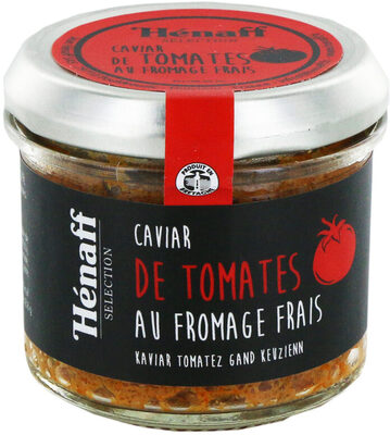 Caviar de tomates front packaging