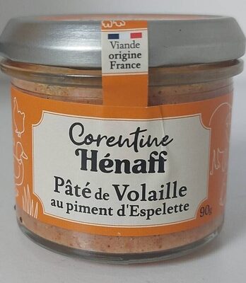 Pâté de volaille au piment d'espelette