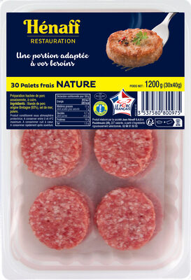 Hachés Frais Nature RHD