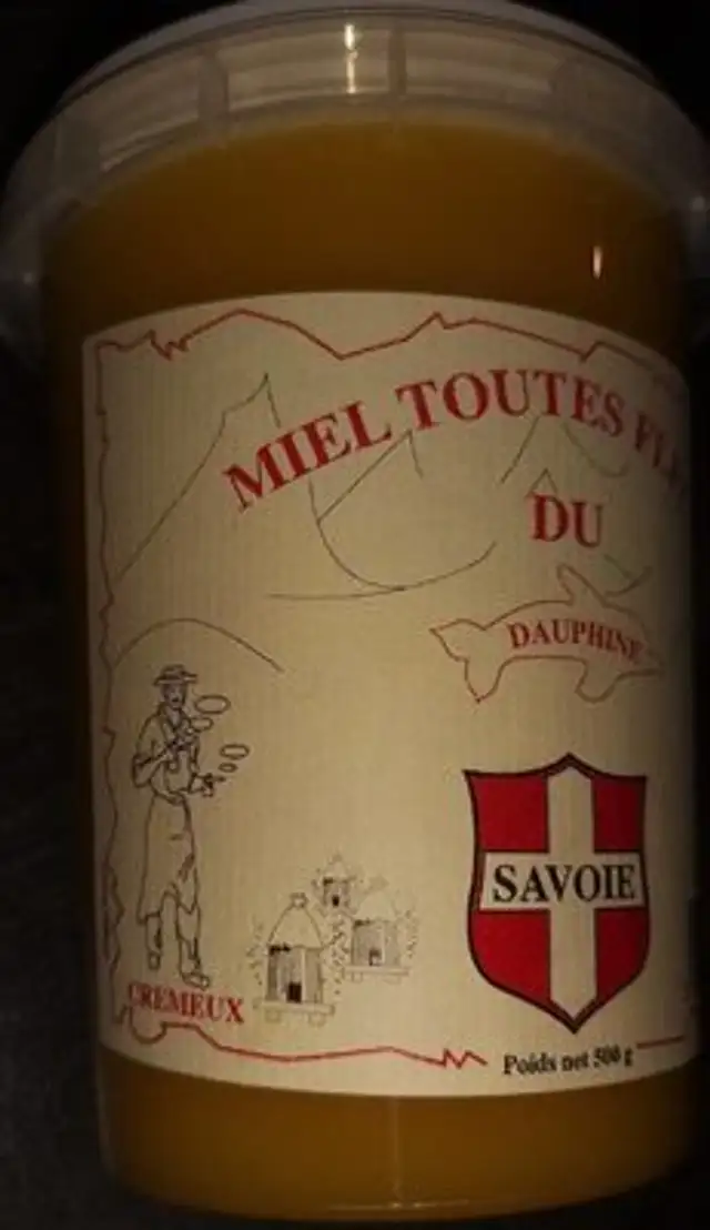 Miel toutes fleurs du Dauphiné ingredients label
