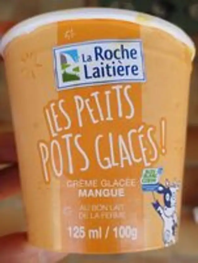 Les petits pots glacés mangue