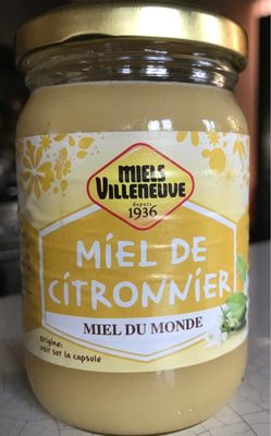 Miel de citronnier