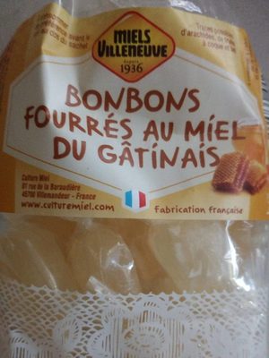 Bonbons fourrés au miel du gâtinais