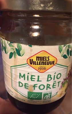 Miel bio de forêt
