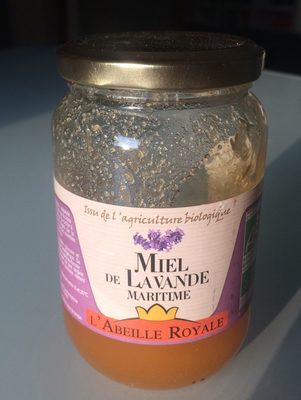 Miel de lavande front packaging