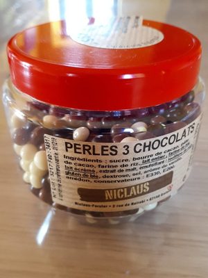 Perles 3 chocolats