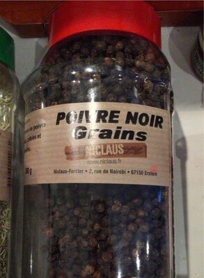 Poivre noir grains