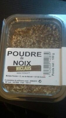 Poudre de noix