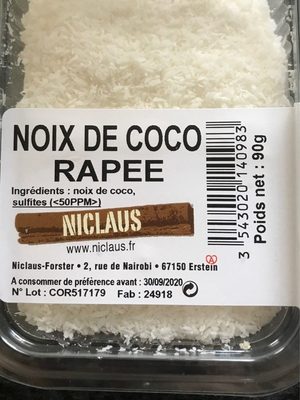 Noix de coco râpée