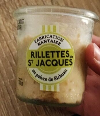 Rillettes de Saint-Jacques au poivre de Sichuan front packaging