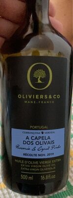 A capela dos olivais front packaging