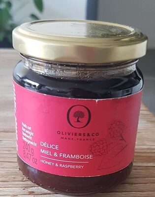 Délice miel et framboise