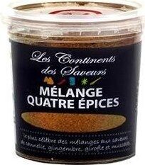 Mélange 4 épices front packaging