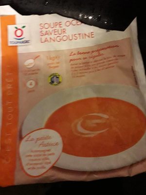 Soupe océane saveur langoustine front packaging