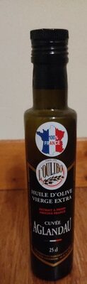 Huile d'Olive Vierge Extra - Cuvée Aglandau front packaging
