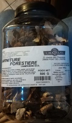 CHAMSYL - Garniture Forestière -  Champignons secs