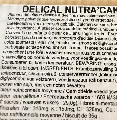 Delical nutricake