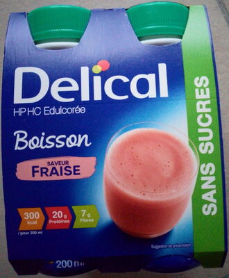 Boisson saveur Fraise