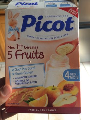 Mes 1ères céréales - 5 fruits