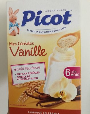 Mes Céréales Vanille front packaging