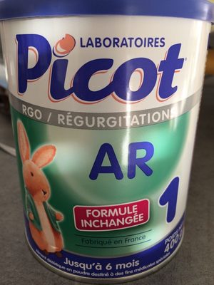 Lait Ar Anti Régurgitations 1er Age De 0 à 6 Mois Picot Ar