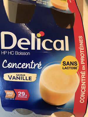 Delical Sans Lactose Vanille