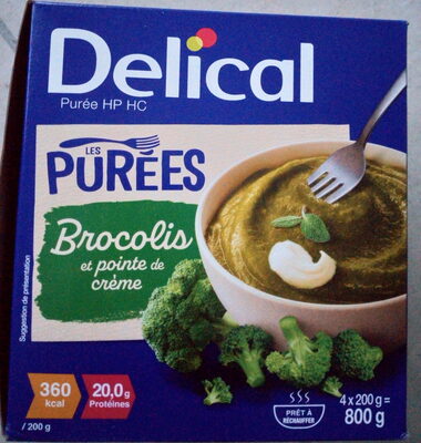 Les Purées - Brocolis et pointe de crème