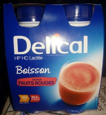Boisson HP HC Saveur fruits rouges