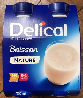 Boisson nature HP HC Lactée