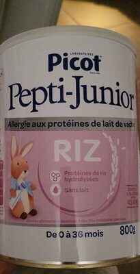 Pepti-Junior Riz Hydrolysat de protéines de riz