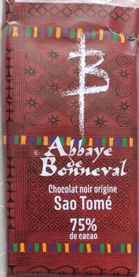 Chocolat noir origine Sao Tomé 75% de cacao