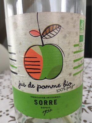 Jus de pomme bio