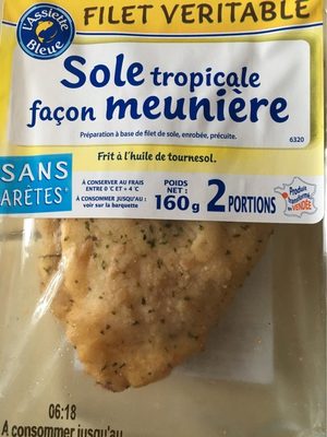 Sole Meunière front packaging
