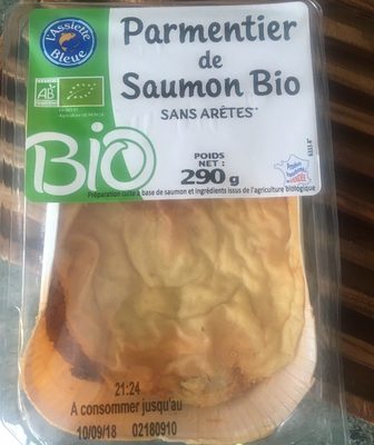 Parmentier de Saumon Bio front packaging
