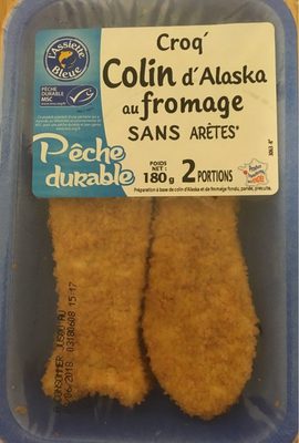 Croq'Colin d'Alaska au fromage