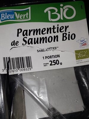 Parmentier de saumon bio