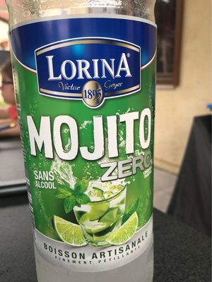 Mojito zero front packaging
