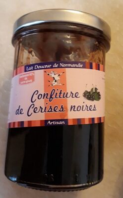 Confiture de cerises noires