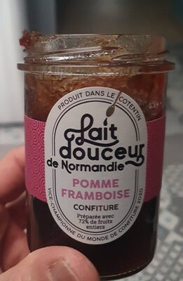 Confiture Pomme Framboises