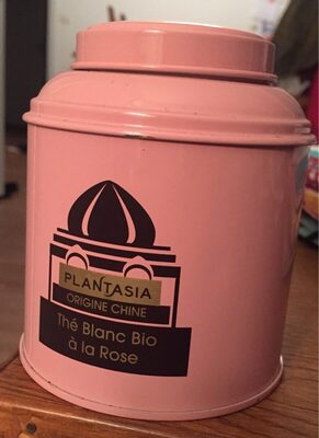 The Blanc Bio Rose Boite Metal 10X7G