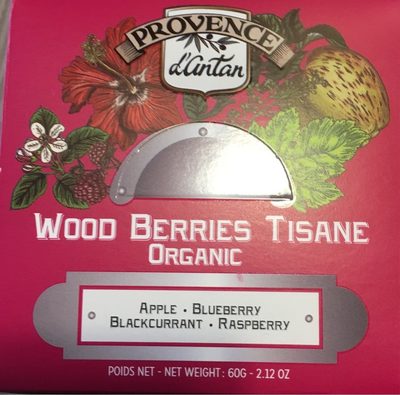 Tisane Fruits Des Bois Bio - 24 Sachets - Provence D'Antan