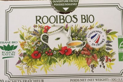 Rooibos Bio - 20 Sachets - Romon Nature