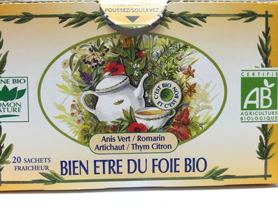 Tisane Bio Bien Etre du Foie