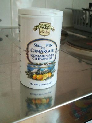 Sel Fin De Camargue Romarin Bio Citron Bio