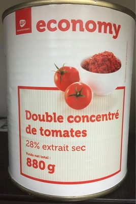 Double concentre de tomate