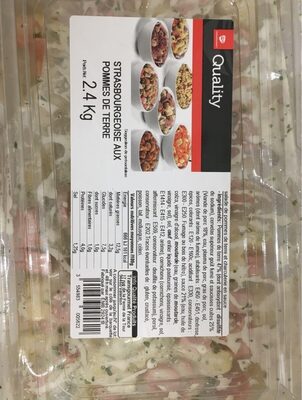 Strasbourgeoise aux pommes de tetre