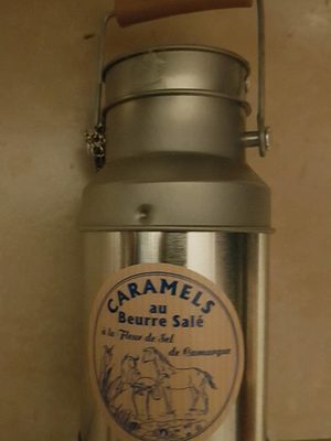 Caramel au beurre salé à la fleur de sel de camargue 75g