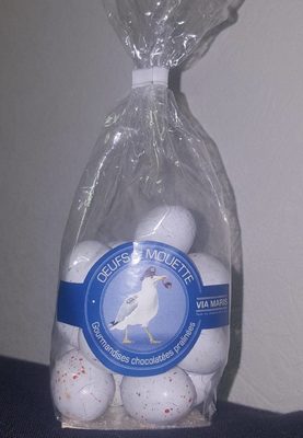 Oeuf mouette praline