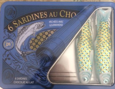 Sardines au chocolat au lait