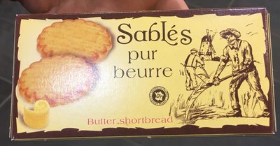Sablés Pur Beurre front packaging